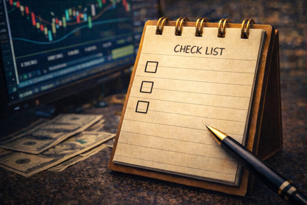 손절 체크리스트 노트