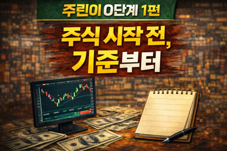 주린이 0단계 1편 썸네일